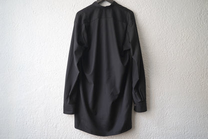 21SS CVS04 Piacenza Super140's Wool “SUBLIME” ウールヘリンボーンロングシャツ / Geoffrey.B.Small(ジェフリービースモール)