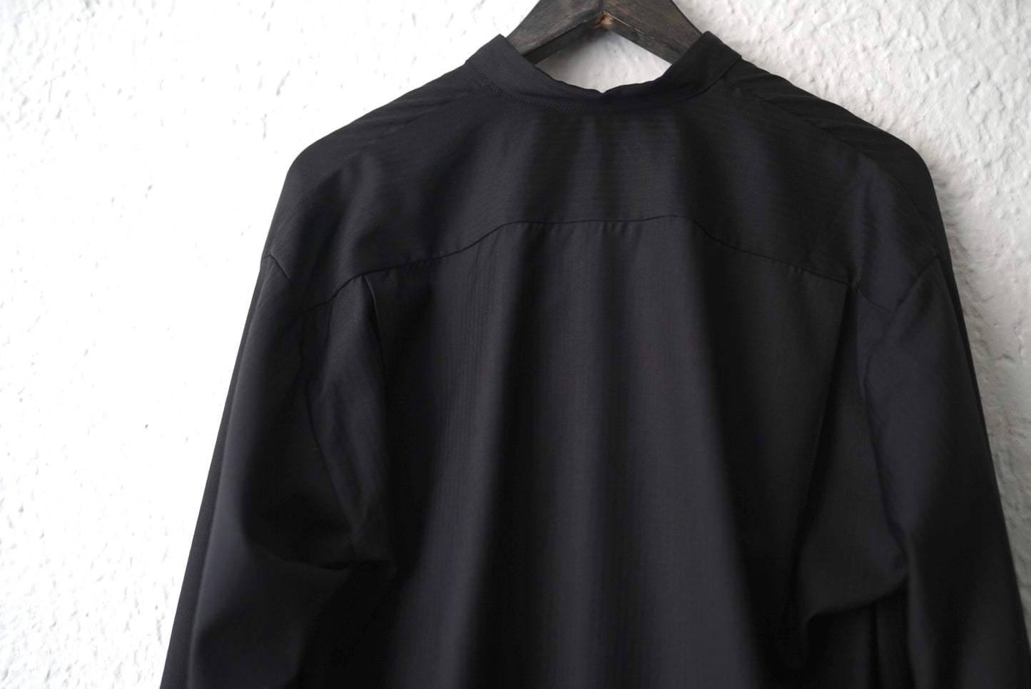 21SS CVS04 Piacenza Super140's Wool “SUBLIME” ウールヘリンボーンロングシャツ / Geoffrey.B.Small(ジェフリービースモール)
