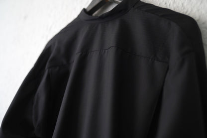 21SS CVS04 Piacenza Super140's Wool “SUBLIME” ウールヘリンボーンロングシャツ / Geoffrey.B.Small(ジェフリービースモール)