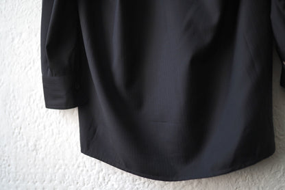 21SS CVS04 Piacenza Super140's Wool “SUBLIME” ウールヘリンボーンロングシャツ / Geoffrey.B.Small(ジェフリービースモール)