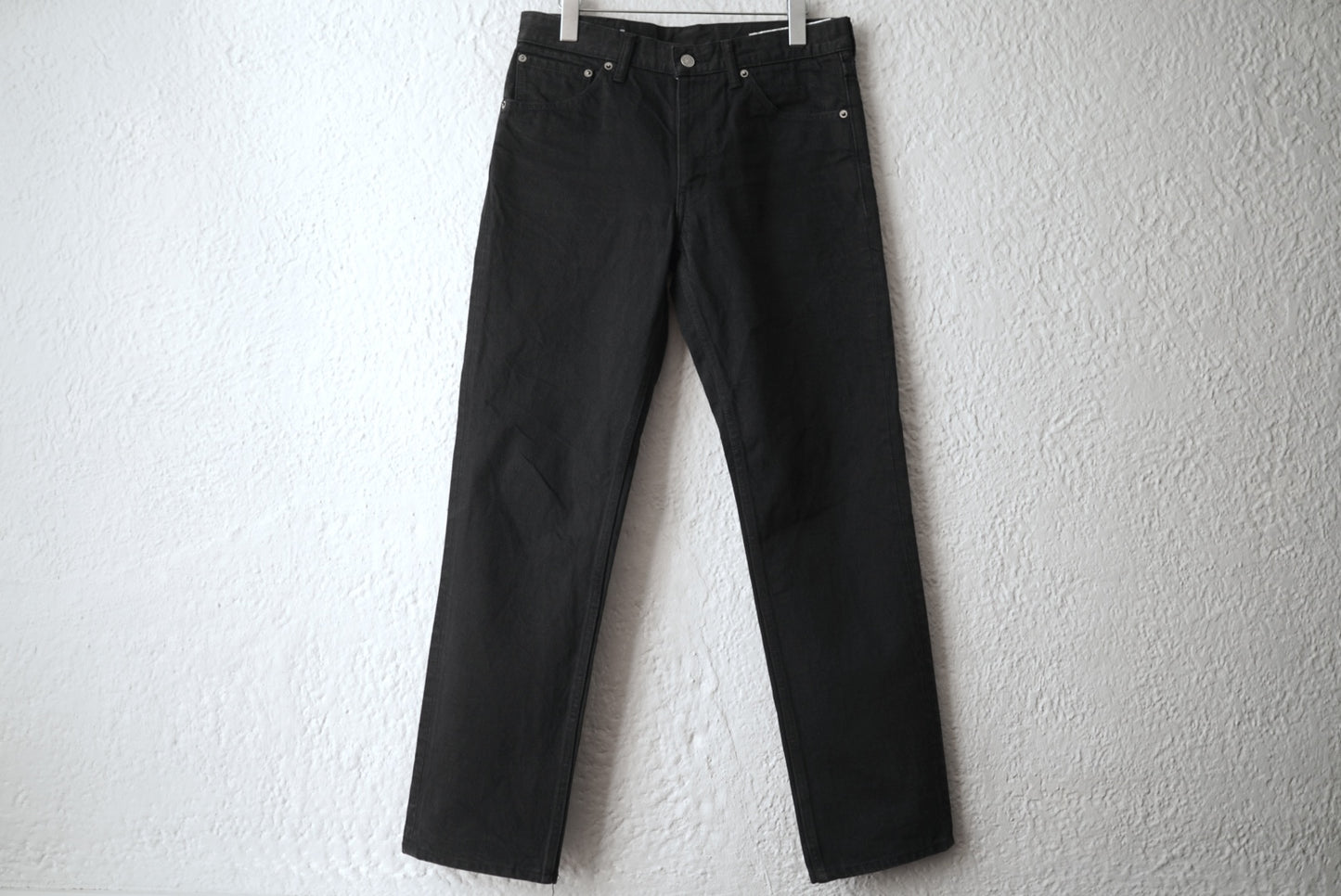 21AW SOCIAL SCULPTURE 03 CMYK BLK ブラックデニムパンツ / visvim(ヴィズヴィム)