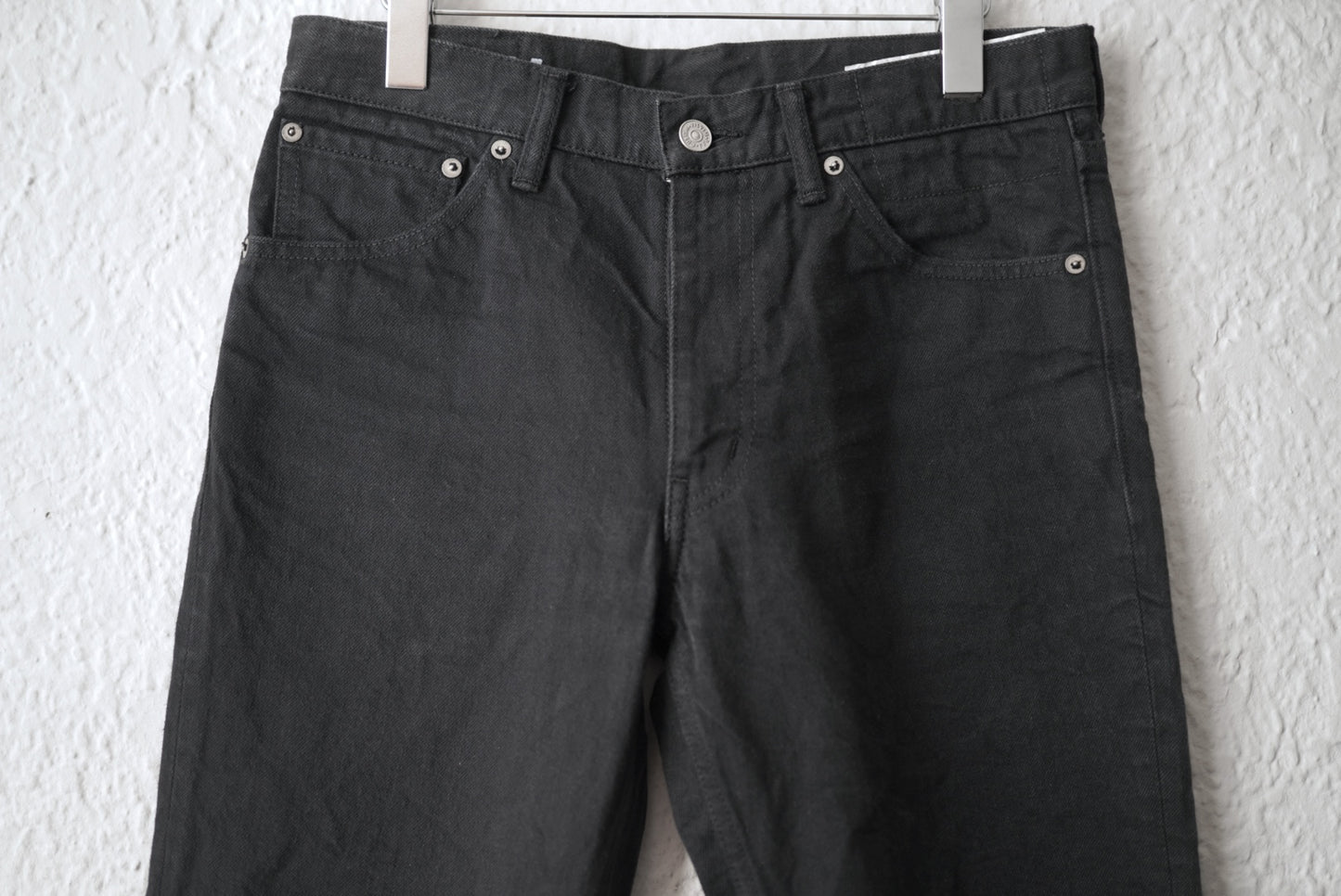 21AW SOCIAL SCULPTURE 03 CMYK BLK ブラックデニムパンツ / visvim(ヴィズヴィム)