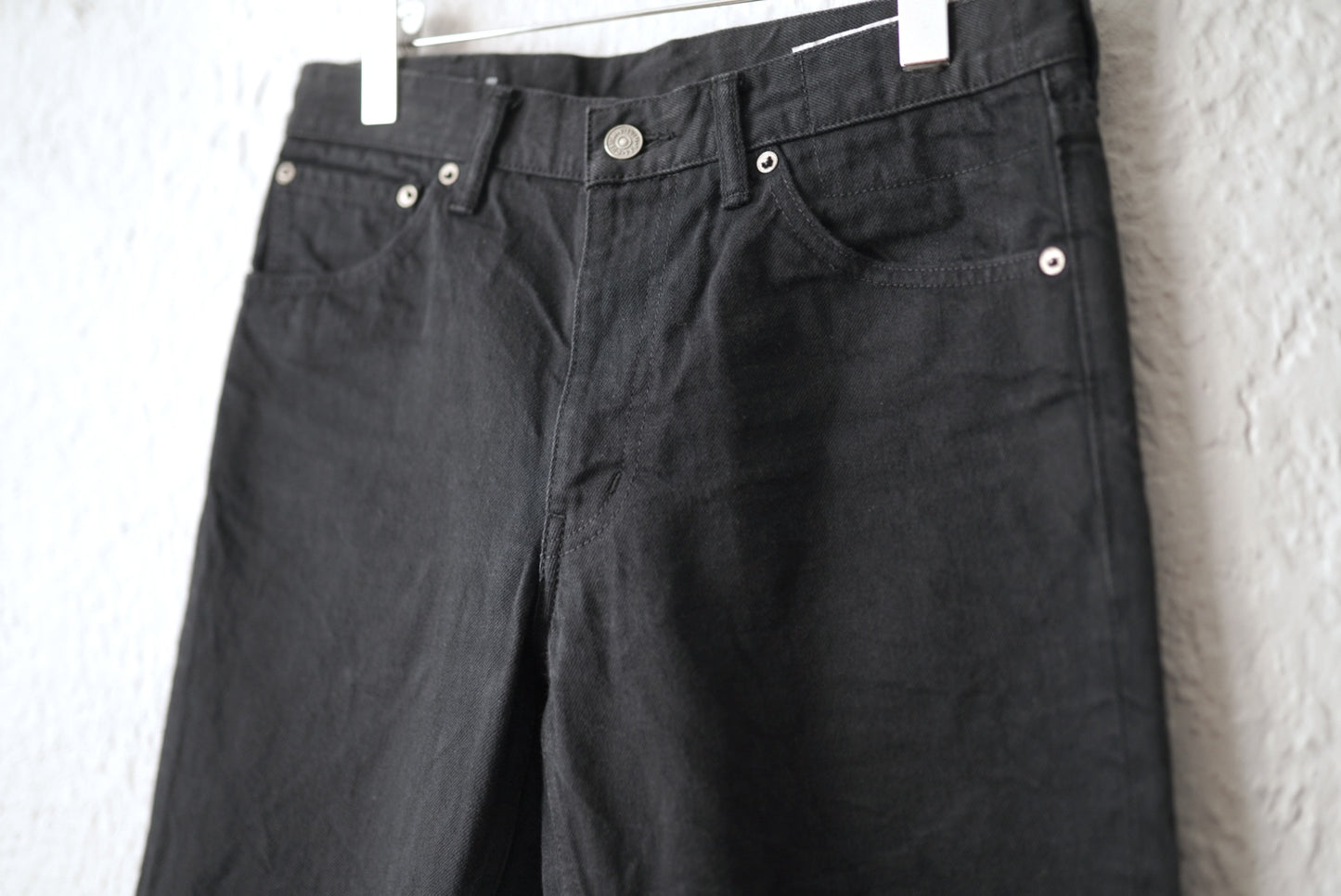 21AW SOCIAL SCULPTURE 03 CMYK BLK ブラックデニムパンツ / visvim(ヴィズヴィム)