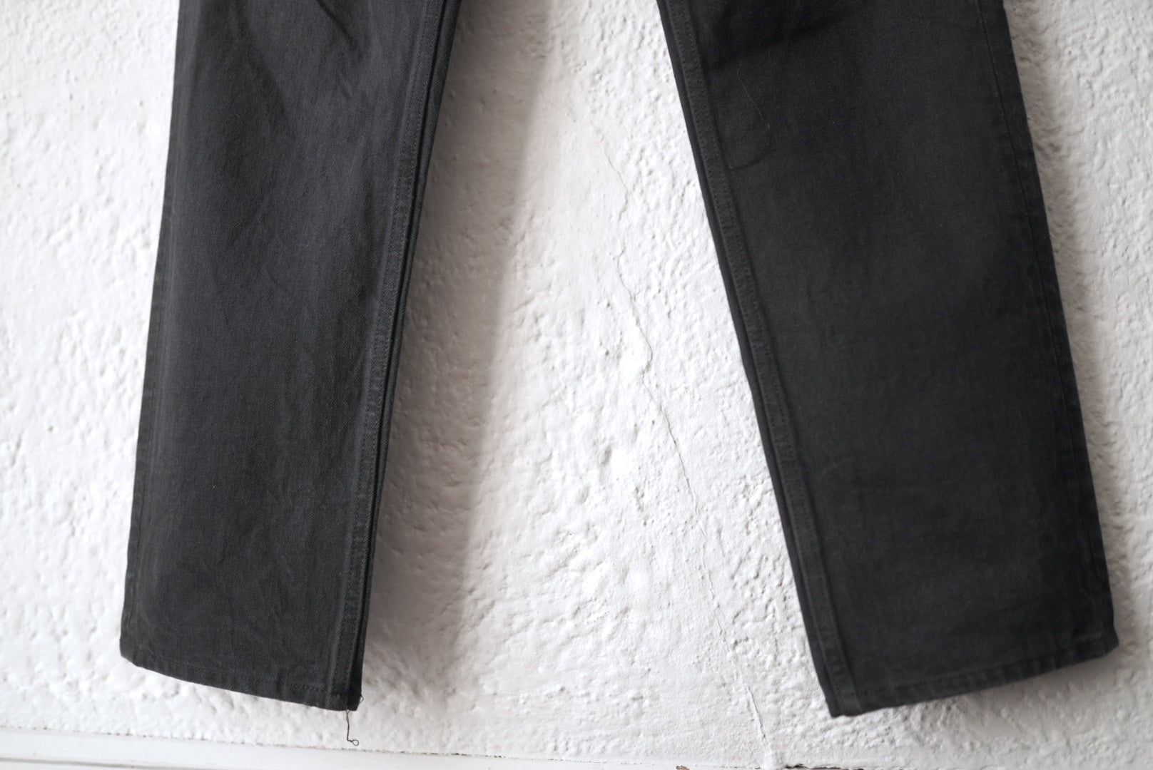 21AW SOCIAL SCULPTURE 03 CMYK BLK ブラックデニムパンツ / visvim
