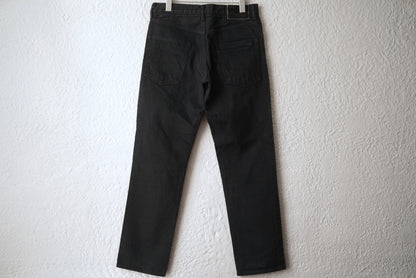 21AW SOCIAL SCULPTURE 03 CMYK BLK ブラックデニムパンツ / visvim(ヴィズヴィム)