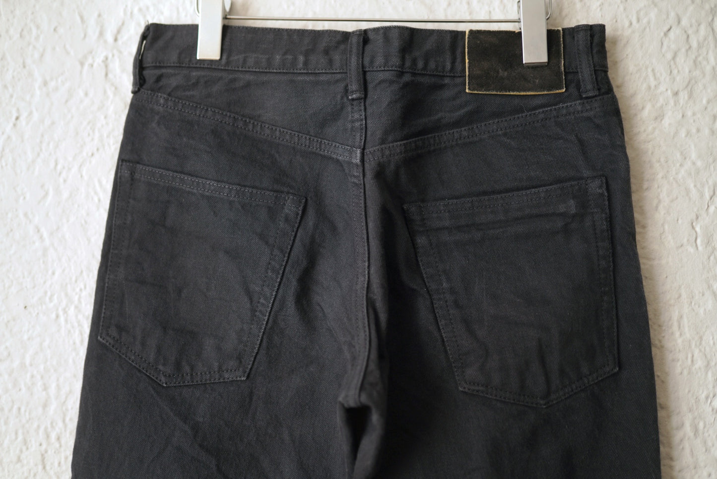 21AW SOCIAL SCULPTURE 03 CMYK BLK ブラックデニムパンツ / visvim(ヴィズヴィム)