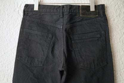 21AW SOCIAL SCULPTURE 03 CMYK BLK ブラックデニムパンツ / visvim(ヴィズヴィム)