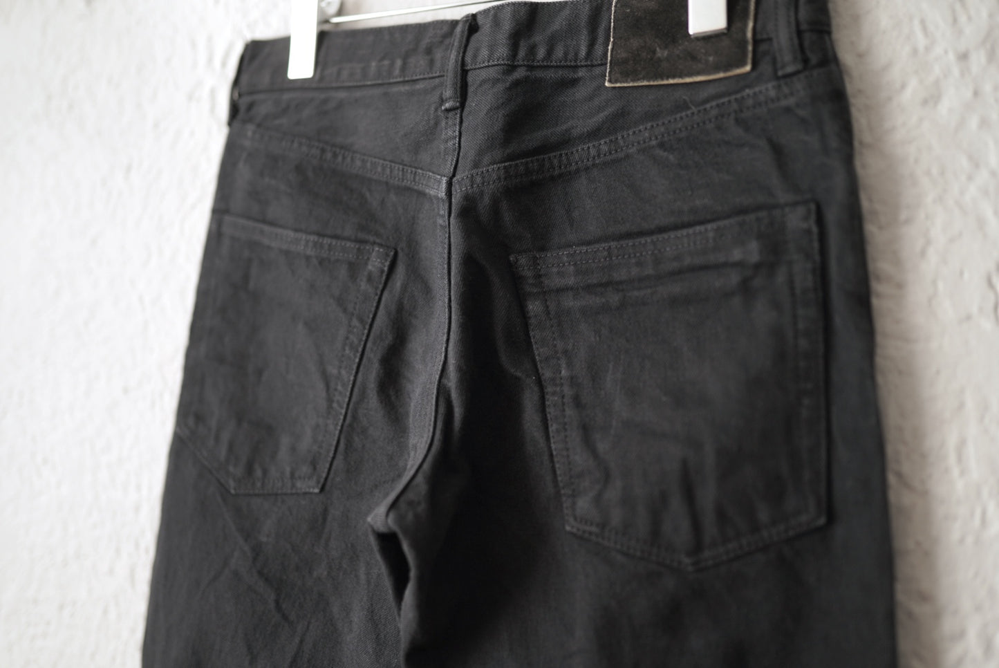 21AW SOCIAL SCULPTURE 03 CMYK BLK ブラックデニムパンツ / visvim(ヴィズヴィム)