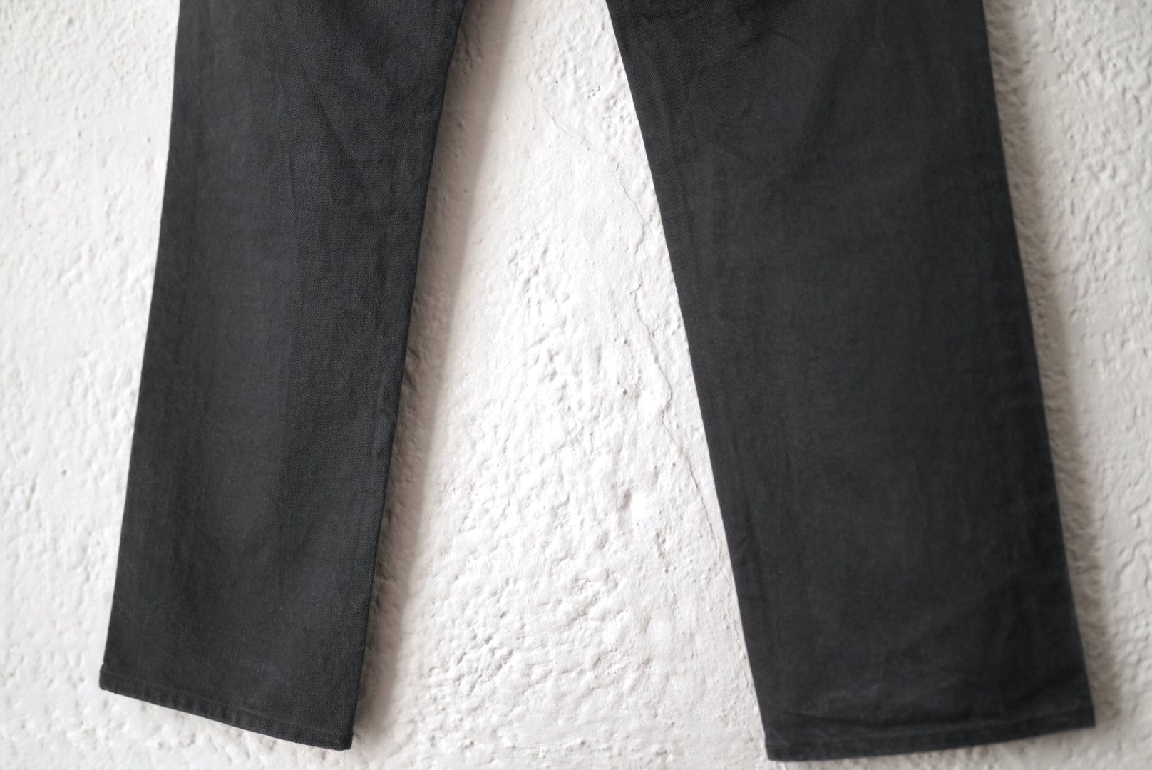 21AW SOCIAL SCULPTURE 03 CMYK BLK ブラックデニムパンツ / visvim