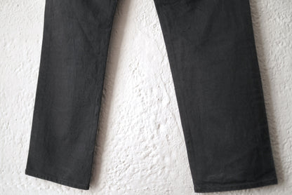 21AW SOCIAL SCULPTURE 03 CMYK BLK ブラックデニムパンツ / visvim(ヴィズヴィム)