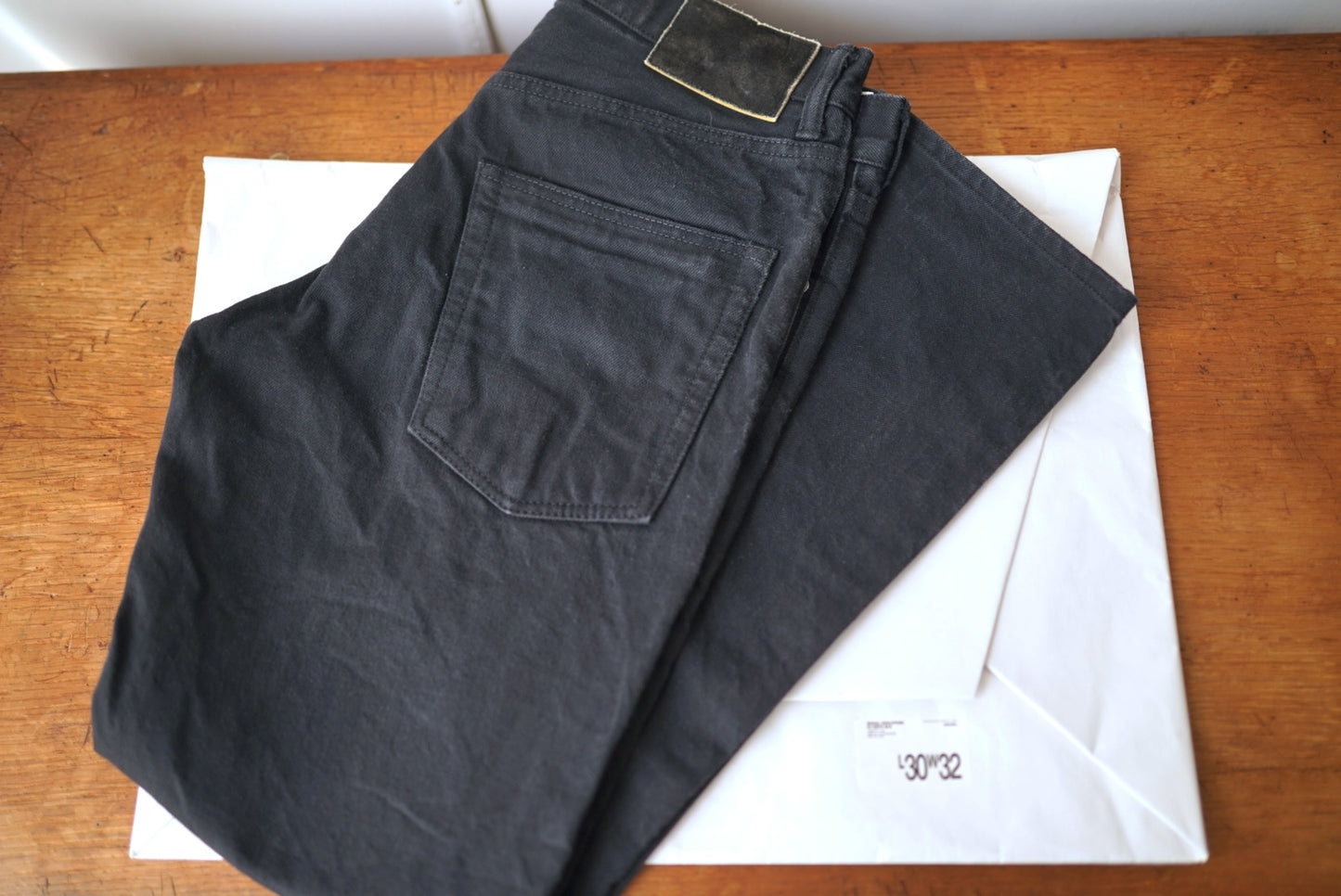 21AW SOCIAL SCULPTURE 03 CMYK BLK ブラックデニムパンツ / visvim(ヴィズヴィム)