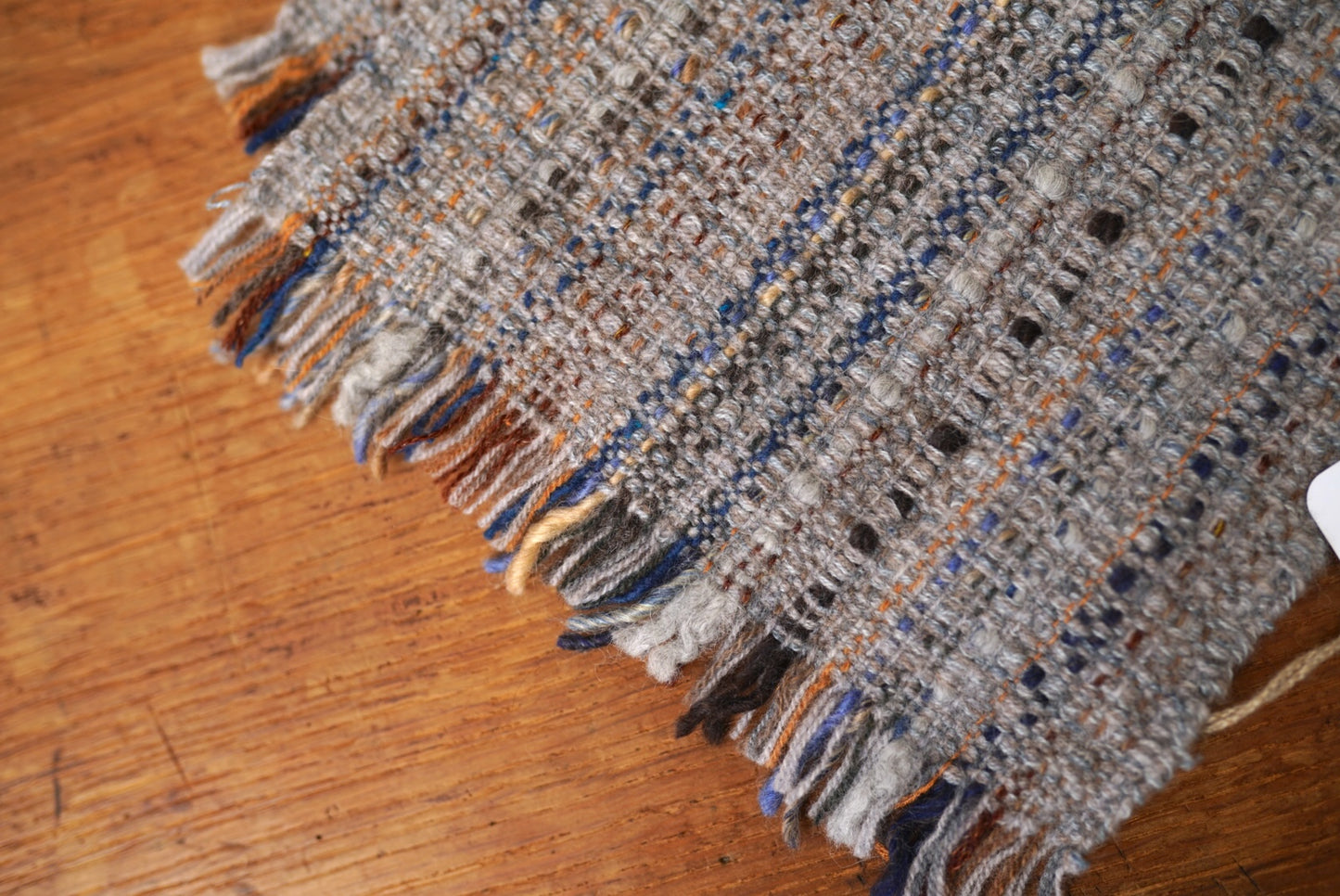 Handwoven 手織ウールシルクリネンストール / Veronica Pock(ベロニカポック)