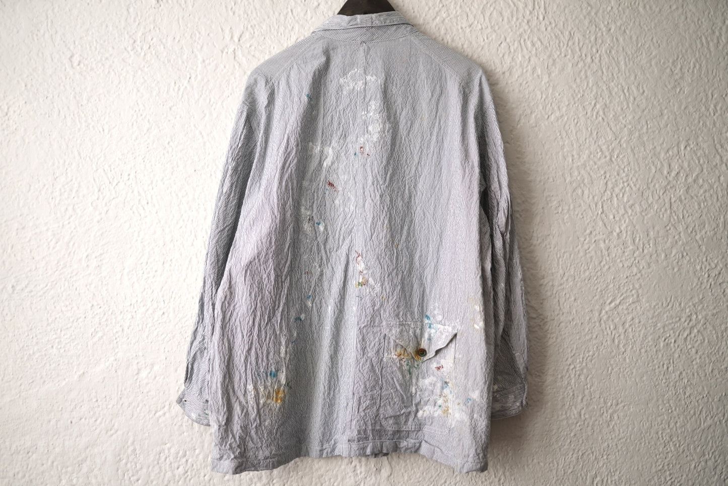 19SS Painter Jacket シアサッカーペインタージャケット / the Crooked Tailor(ザ クルーキッドテーラー)