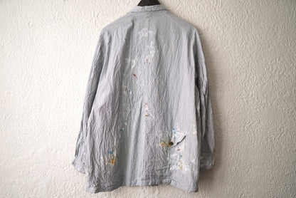 19SS Painter Jacket シアサッカーペインタージャケット / the Crooked Tailor(ザ クルーキッドテーラー)