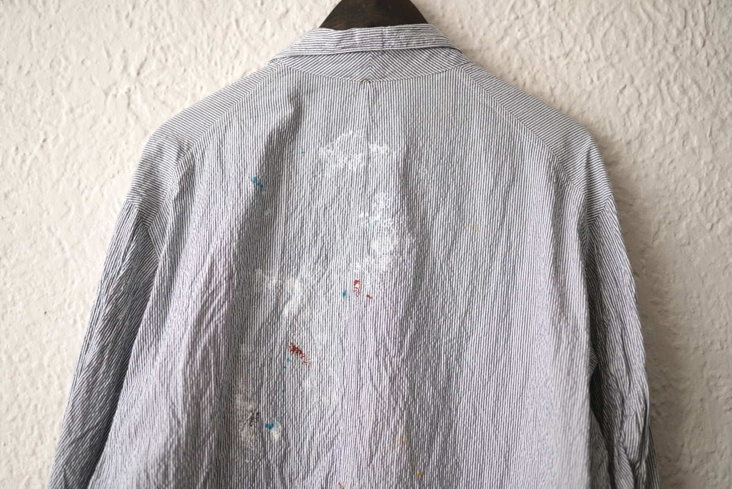 19SS Painter Jacket シアサッカーペインタージャケット / the Crooked Tailor(ザ クルーキッドテーラー)