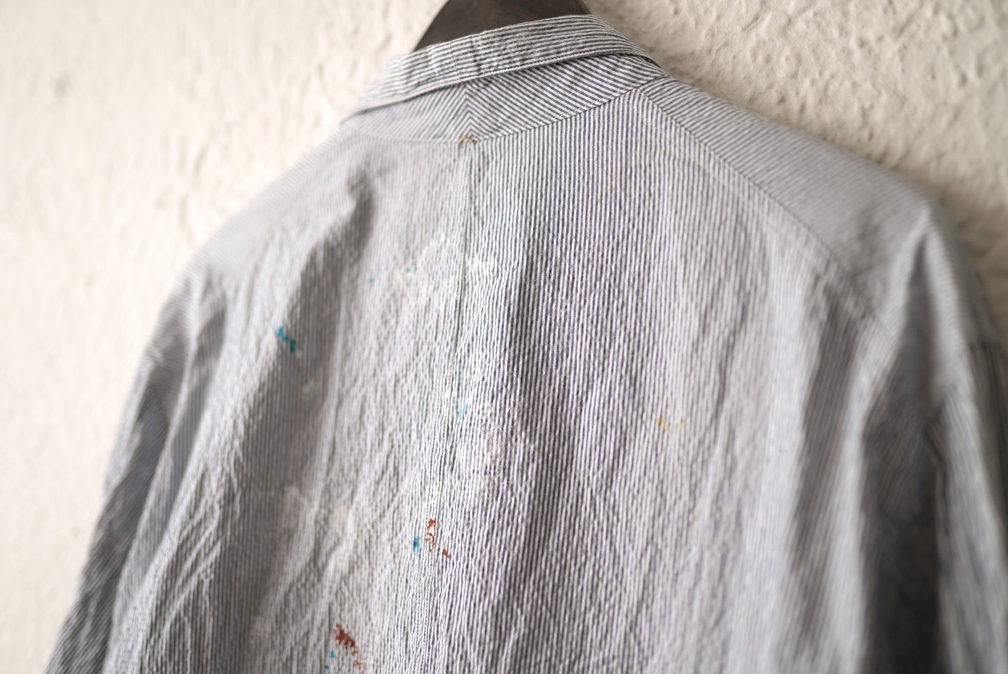 19SS Painter Jacket シアサッカーペインタージャケット / the Crooked Tailor(ザ クルーキッドテーラー)