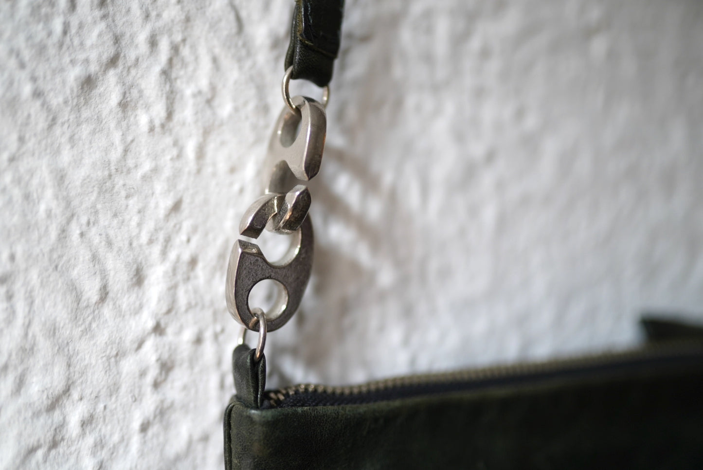 17SS One Tone Pouch Shoulder レザーショルダーバッグ ダークグリーン / CORNELIAN TAURUS(コーネリアンタウラス)