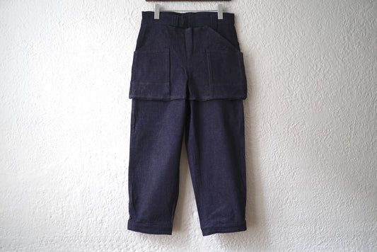 21SS STRETCH DENIM TOOLBOX CROPPED デニムクロップドパンツ / Senelier(セネリエ)