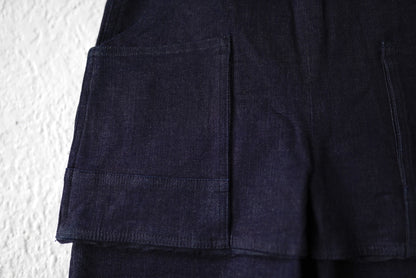 21SS STRETCH DENIM TOOLBOX CROPPED デニムクロップドパンツ / Senelier(セネリエ)