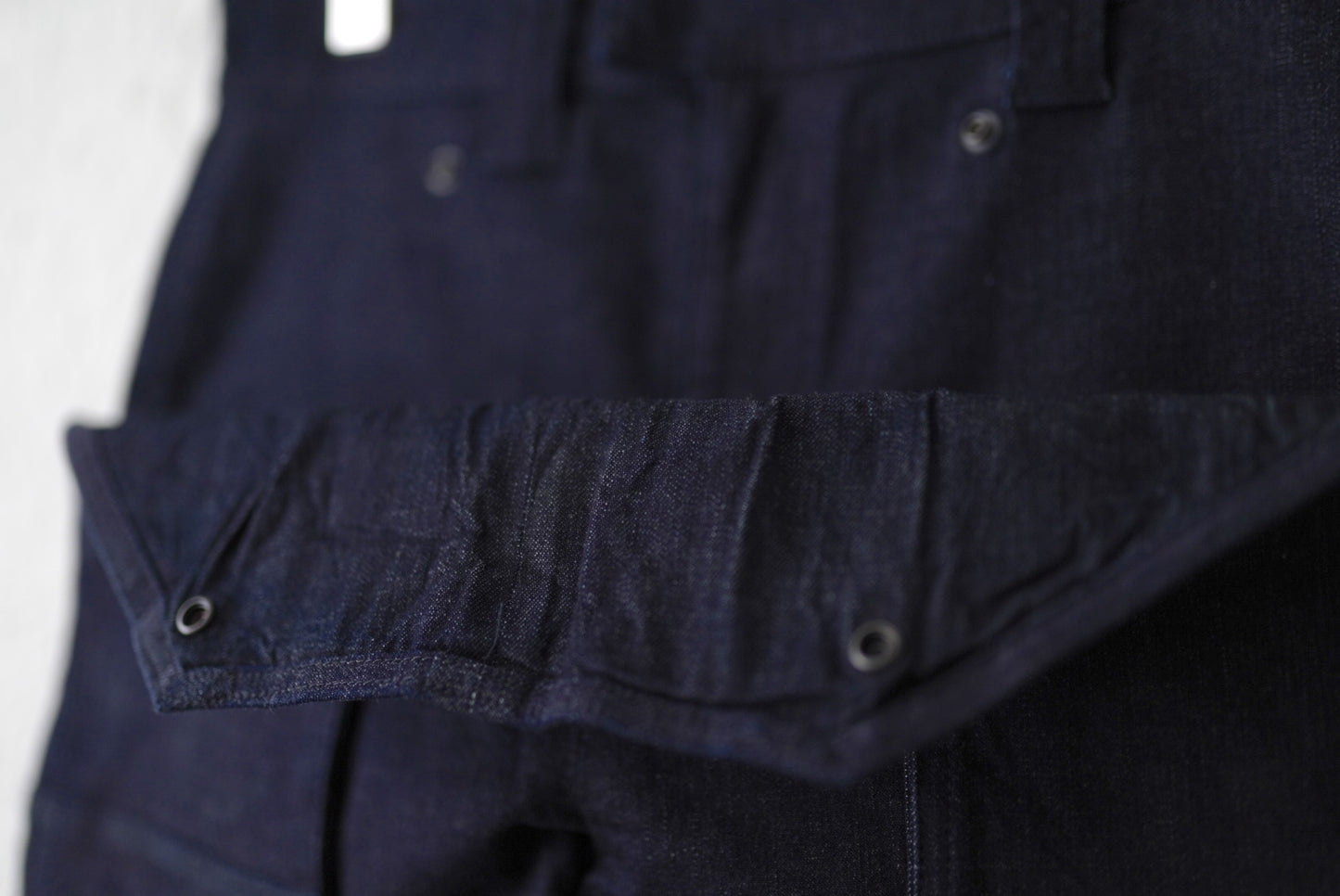 21SS STRETCH DENIM TOOLBOX CROPPED デニムクロップドパンツ / Senelier(セネリエ)