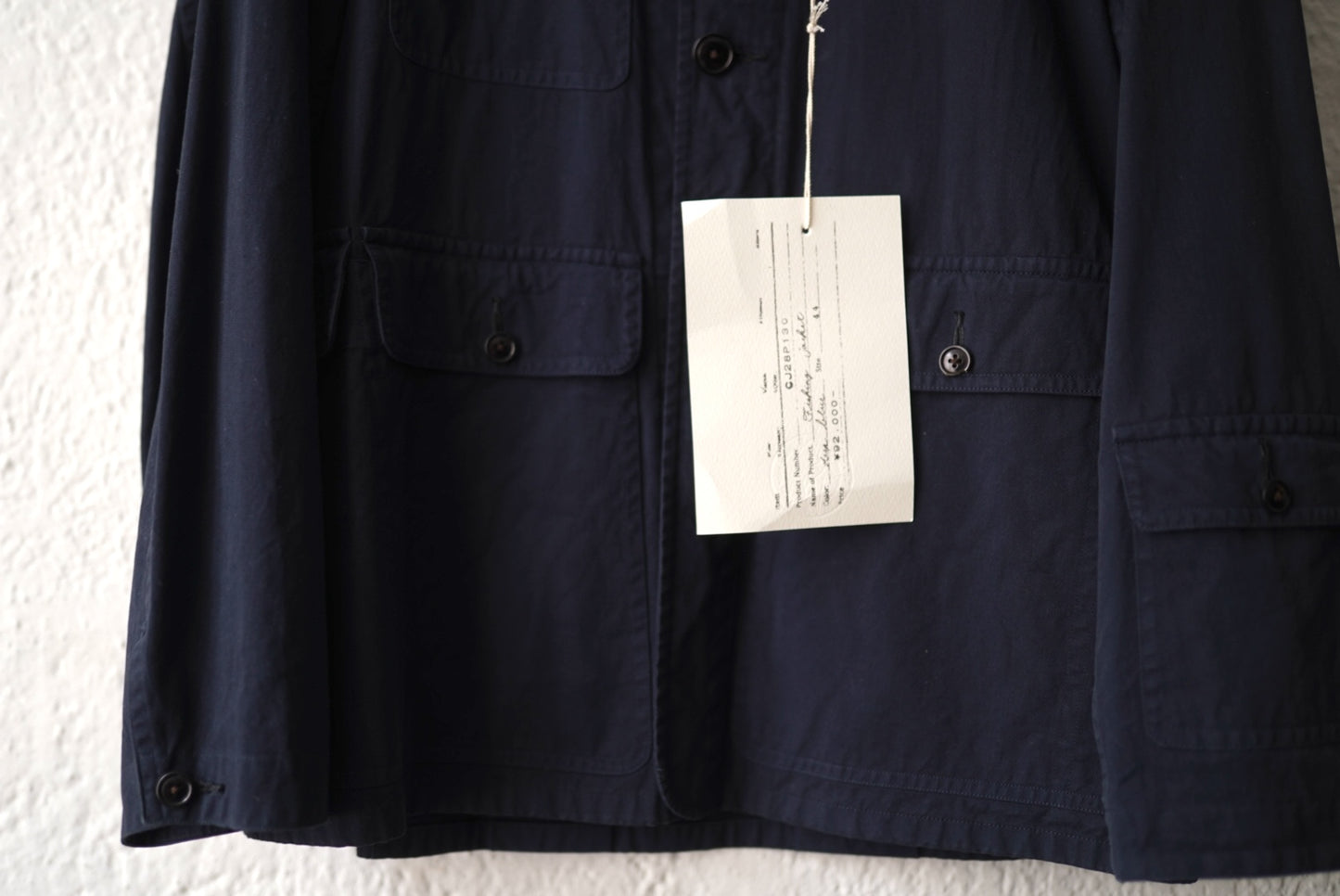 17SS Fishing Jacket コットンフィッシングジャケット / the Crooked Tailor(ザ クルーキッドテーラー)