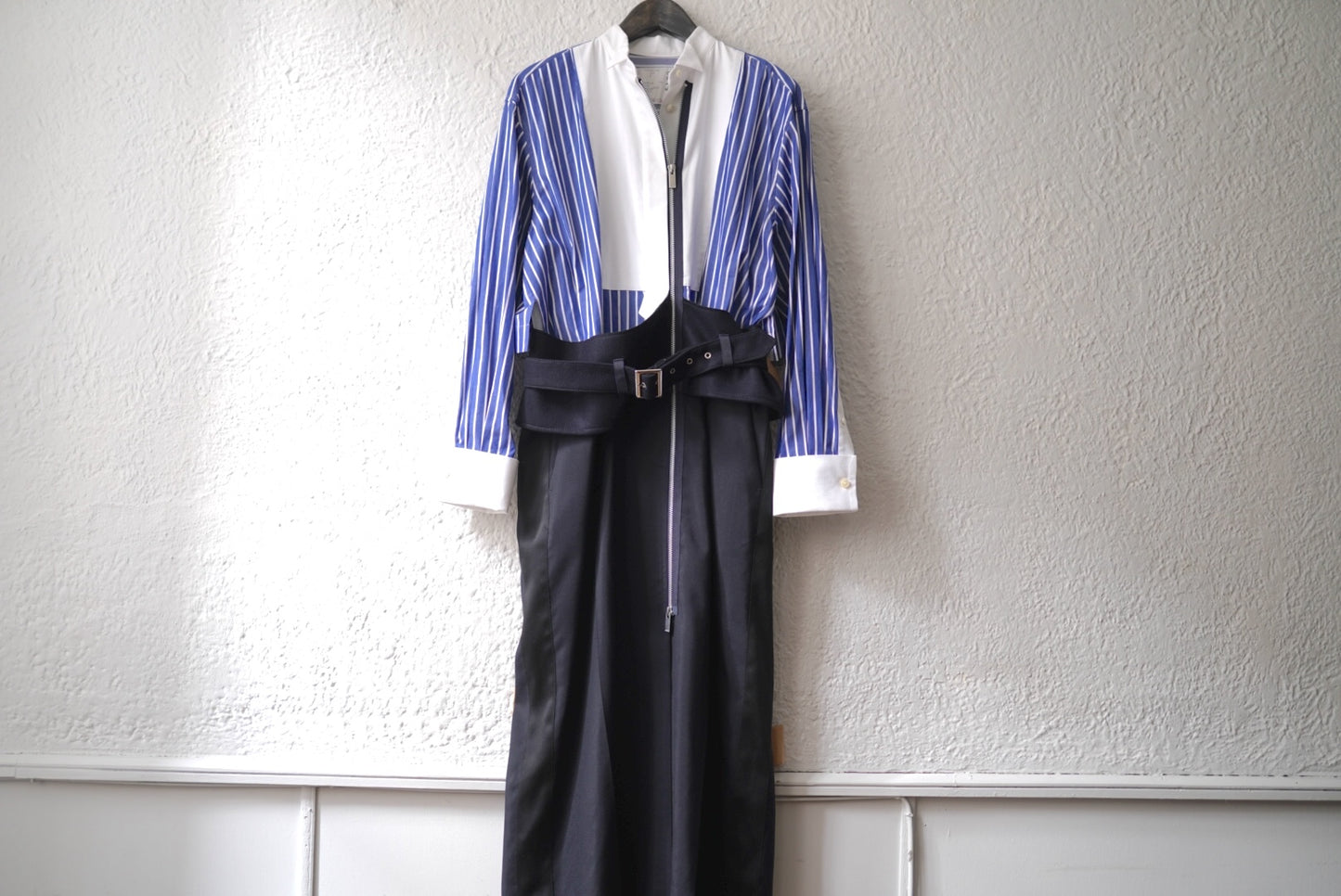 20AW Suiting × Cotton Poplin ドッキングシャツワンピース / sacai(サカイ)