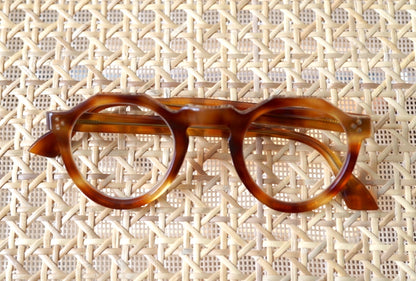 1940's Crown Panto 3dots クラウンパントセルフレーム メガネ アイウェア / frame france(フレームフランス)