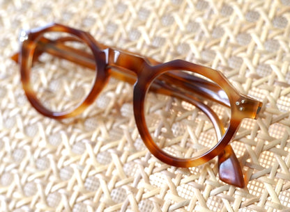 1940's Crown Panto 3dots クラウンパントセルフレーム メガネ アイウェア / frame france(フレームフランス)