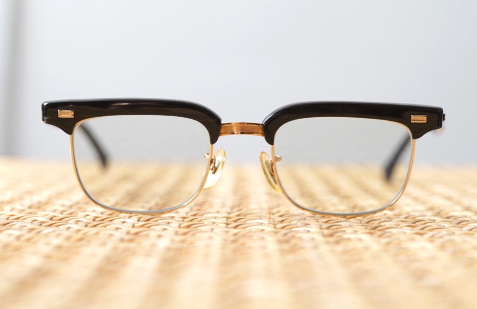 1960's CAMELOT BLACKWOOD 12K GF ブラックウッド メガネ アイウェア / American Optical(アメリカンオプティカル)