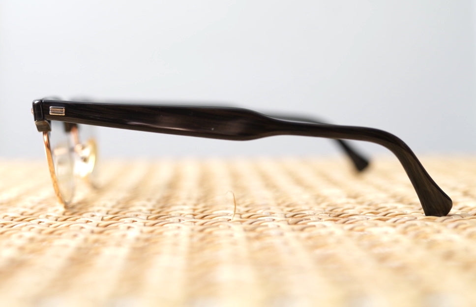 1960's CAMELOT BLACKWOOD 12K GF ブラックウッド メガネ アイウェア / American Optical(アメリカンオプティカル)