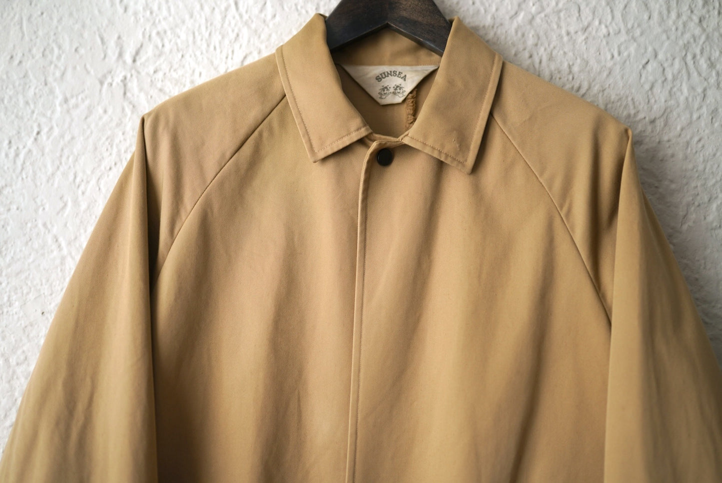 19SS COLUMBO COAT2 コロンボコート2 ステンカラーコート / SUNSEA(サンシー)