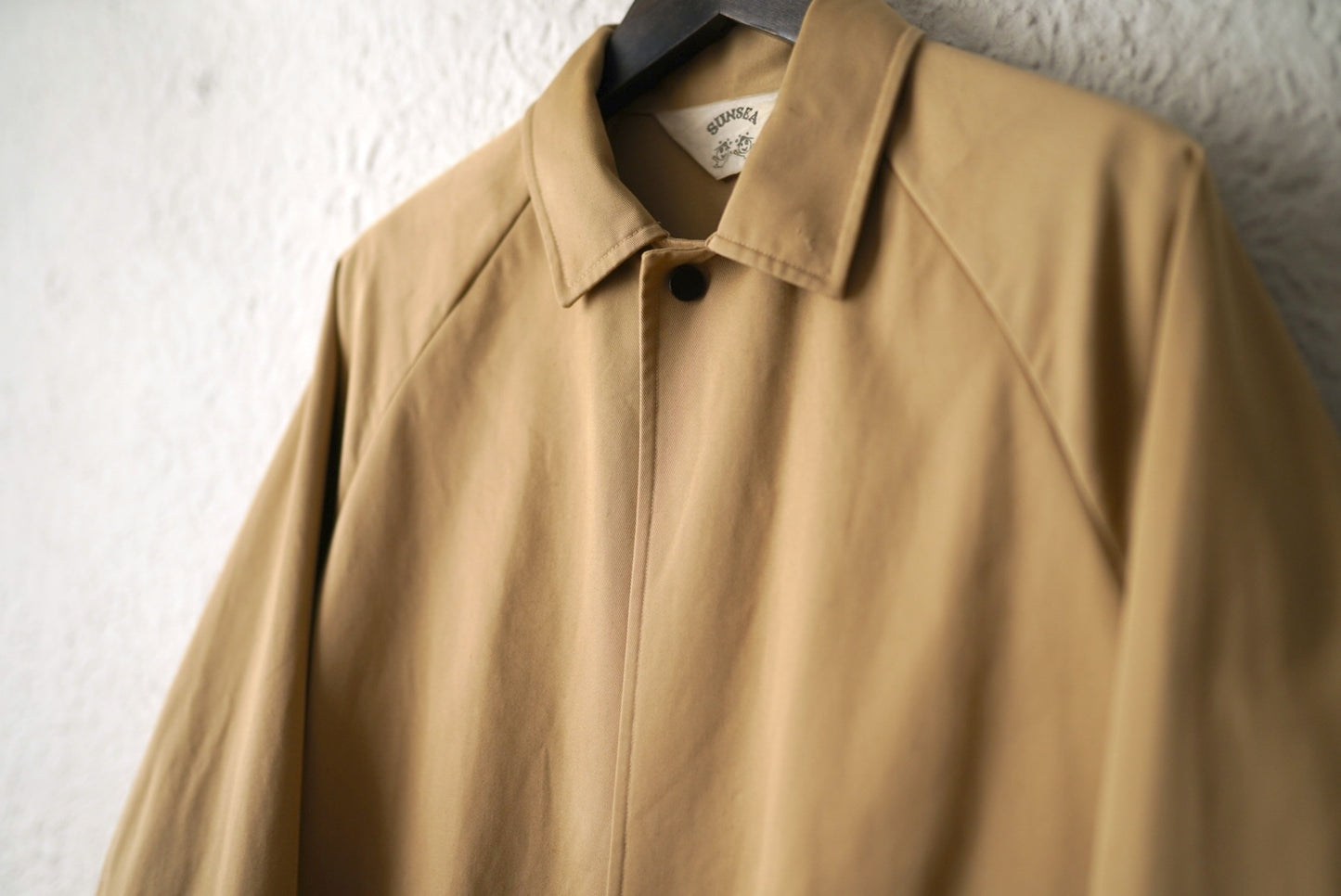 19SS COLUMBO COAT2 コロンボコート2 ステンカラーコート / SUNSEA(サンシー)