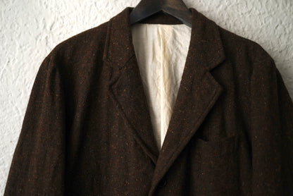 19AW Rolling Down Lapel Manica Camicia Jacket ツイードテーラードジャケット / the Crooked Tailor(ザ クルーキッドテーラー)