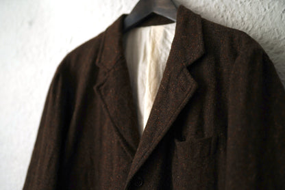 19AW Rolling Down Lapel Manica Camicia Jacket ツイードテーラードジャケット / the Crooked Tailor(ザ クルーキッドテーラー)
