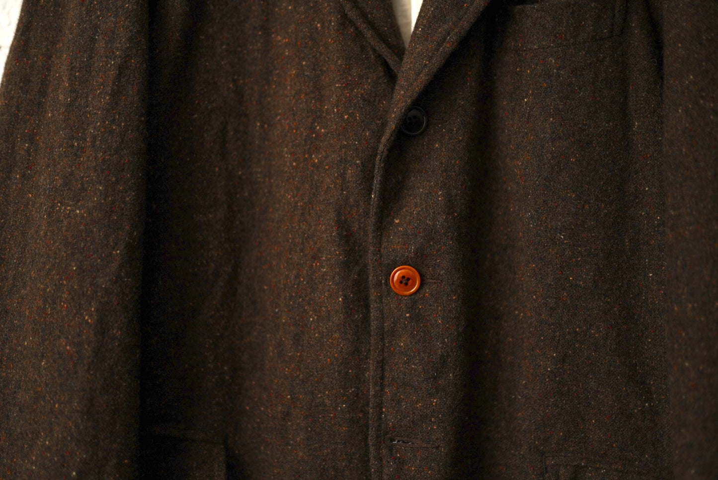 19AW Rolling Down Lapel Manica Camicia Jacket ツイードテーラードジャケット / the Crooked Tailor(ザ クルーキッドテーラー)