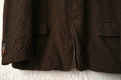 19AW Rolling Down Lapel Manica Camicia Jacket ツイードテーラードジャケット / the Crooked Tailor(ザ クルーキッドテーラー)