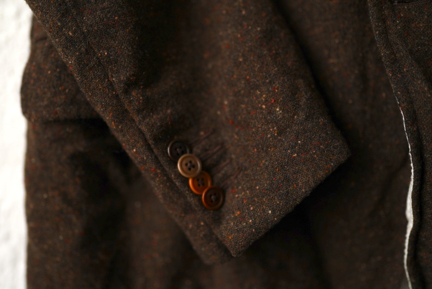 19AW Rolling Down Lapel Manica Camicia Jacket ツイードテーラードジャケット / the Crooked Tailor(ザ クルーキッドテーラー)