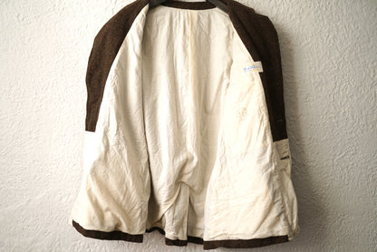 19AW Rolling Down Lapel Manica Camicia Jacket ツイードテーラードジャケット / the Crooked Tailor(ザ クルーキッドテーラー)