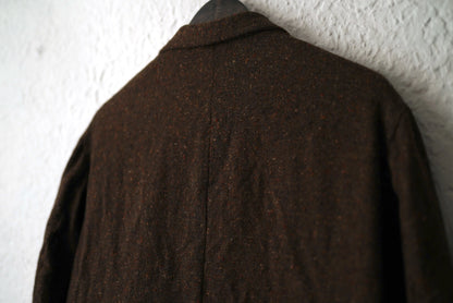 19AW Rolling Down Lapel Manica Camicia Jacket ツイードテーラードジャケット / the Crooked Tailor(ザ クルーキッドテーラー)