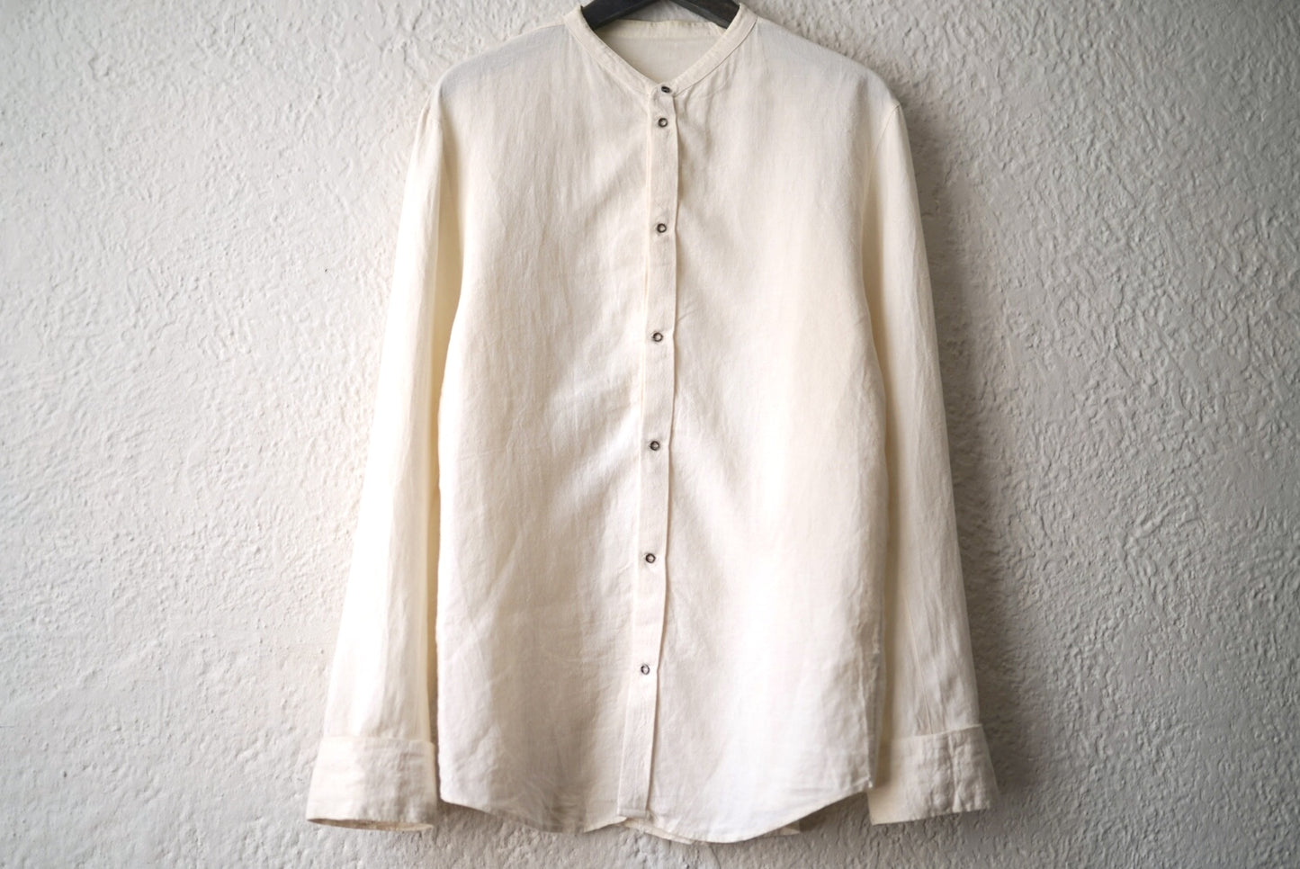 Stand Collar Shirts リネンバンドカラーシャツ / taichi murakami(タイチムラカミ)