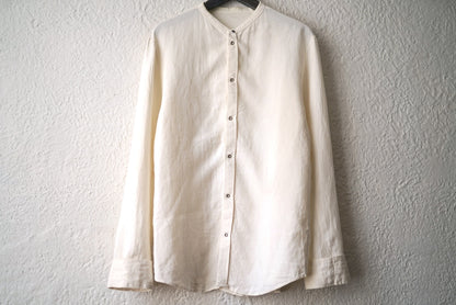 Stand Collar Shirts リネンバンドカラーシャツ / taichi murakami(タイチムラカミ)