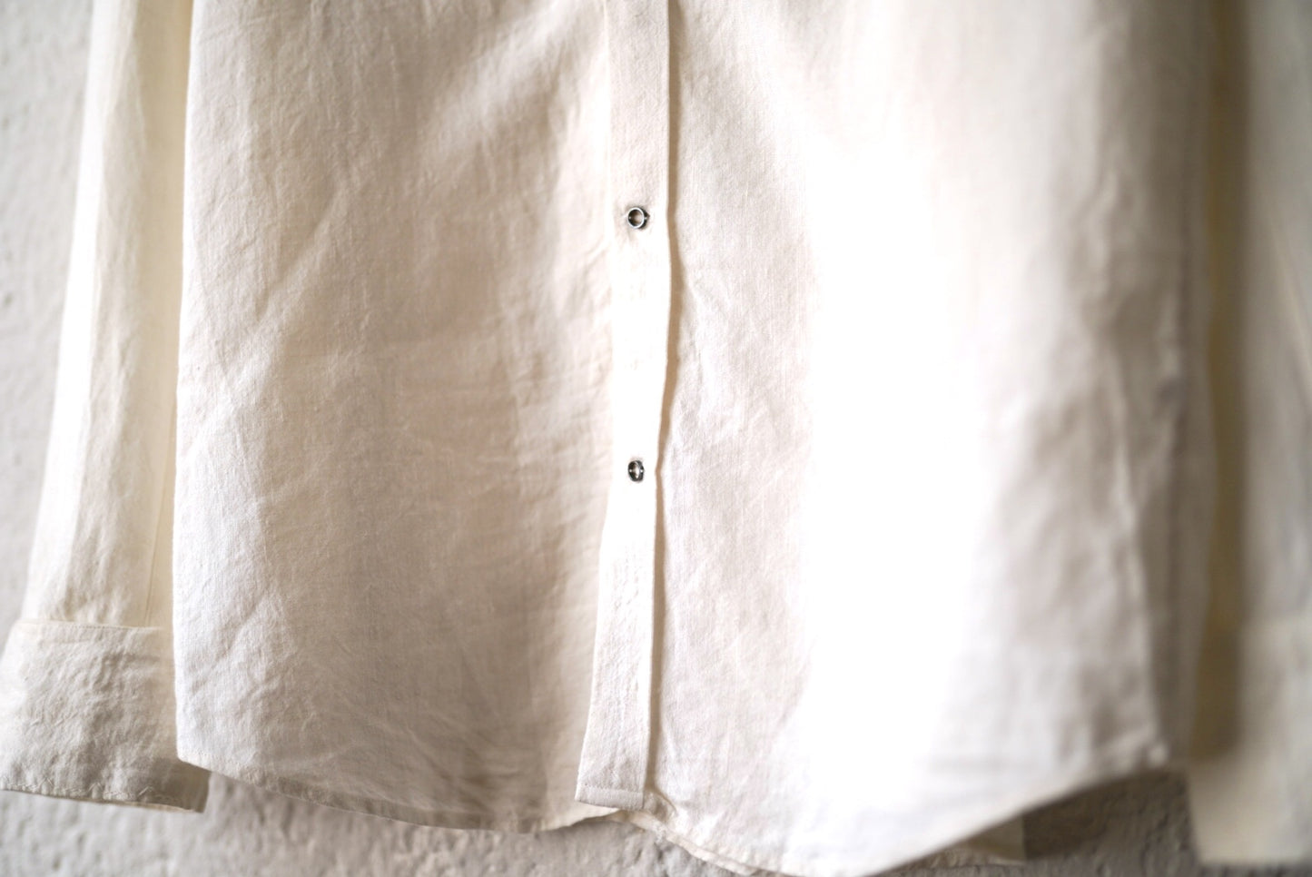 Stand Collar Shirts リネンバンドカラーシャツ / taichi murakami(タイチムラカミ)