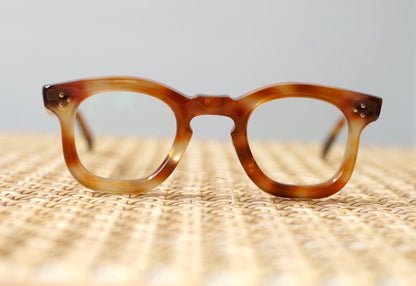 1940's Parisian パリジャン 3dots セルフレーム アイウェア 眼鏡 ハニー / frame france(フレームフランス)
