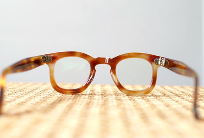 1940's Parisian パリジャン 3dots セルフレーム アイウェア 眼鏡 ハニー / frame france(フレームフランス)