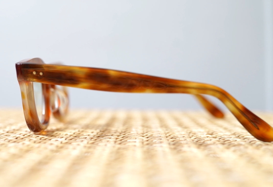 1940's Parisian パリジャン 3dots セルフレーム アイウェア 眼鏡 ハニー / frame france(フレームフランス)