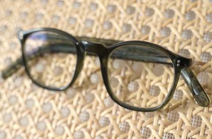 1950's ボストンフレームアイウェア 眼鏡 グリーン / frame france(フレームフランス)