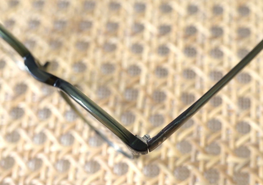 1950's ボストンフレームアイウェア 眼鏡 グリーン / frame france(フレームフランス)