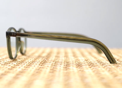 1950's ボストンフレームアイウェア 眼鏡 グリーン / frame france(フレームフランス)