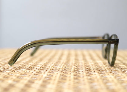 1950's ボストンフレームアイウェア 眼鏡 グリーン / frame france(フレームフランス)