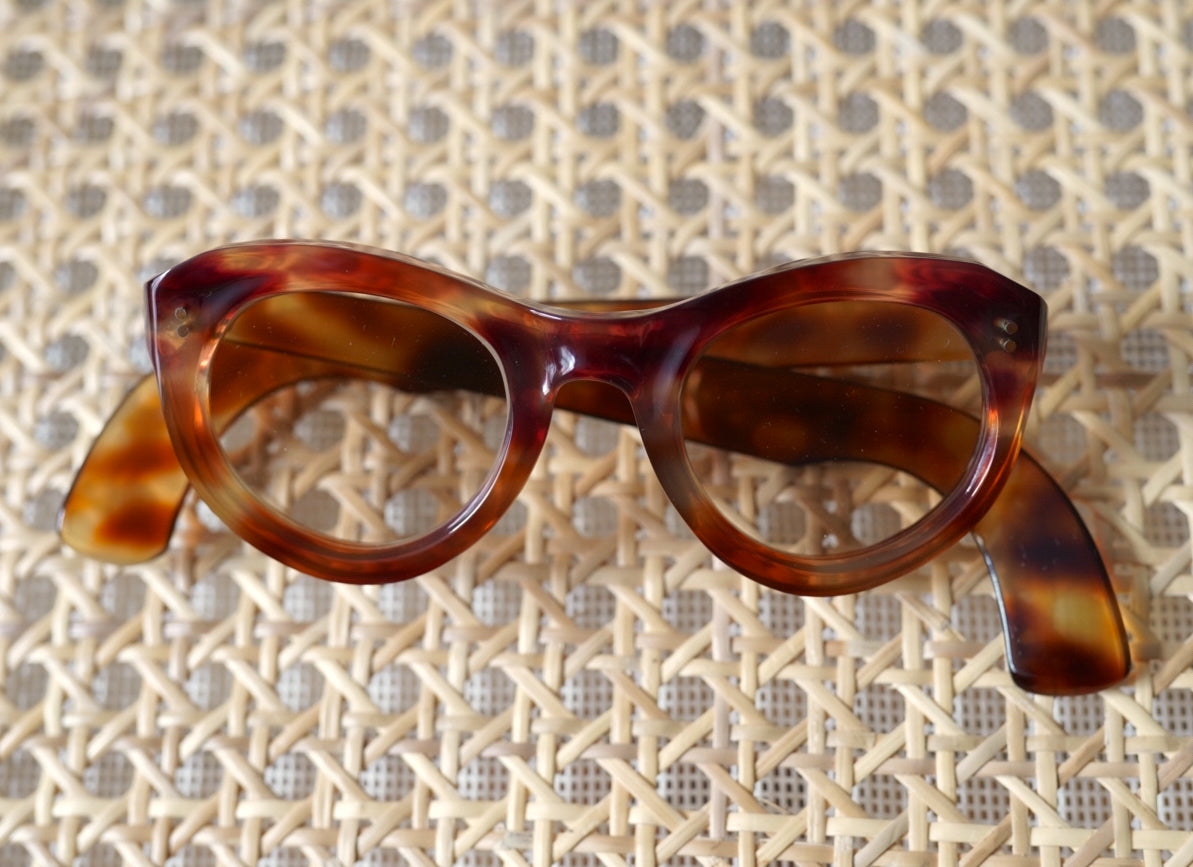 1940's 芯なし アヴァンギャルドセルフレームアイウェア 眼鏡 / frame france(フレームフランス)